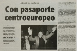 Con pasaporte centroeuropeo.