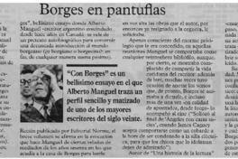 Borges en pantuflas