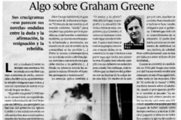 Algo sobre Graham Greene