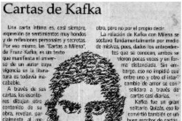 Cartas de Kafka