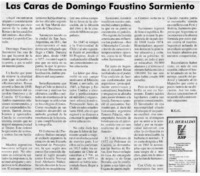 Las Caras de Domingo Faustino Sarmiento