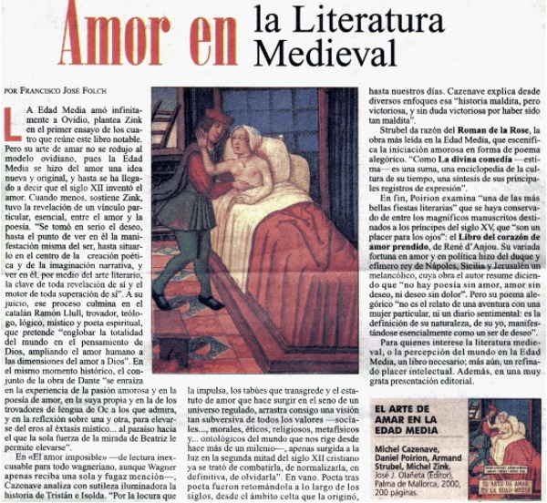 Amor en la literatura medieval