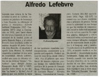 Alfredo Lefebvre sorprendidos en revista "Paréntesis" con reportaje de la concejala