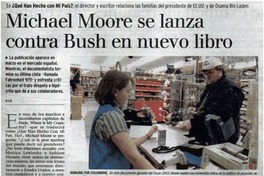 Michael Moore se lanza contra Bush en nuevo libro