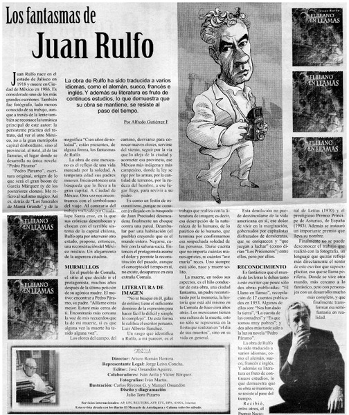 Los Fantasmas de Juan Rulfo