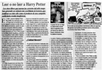 Leer o noleer a Harry Potter