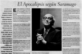 El apocalipsis según Saramago