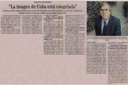 La imagen de Cuba está congelada".
