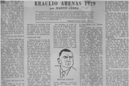 Braulio Arenas 1929.