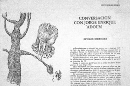 Conversación con Jorge Enrique Adoum