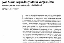 José María Arguedas y Mario Vargas Llosa