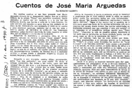 Cuentos de José María Arguedas