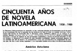 Cincuenta años de novela latinoamericana