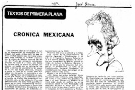 Crónica mexicana