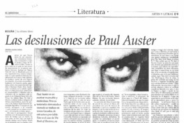 Las Desilusiones de Paul Auster