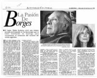La pasión de Borges.