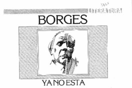 Borges ya no esta