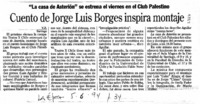 Cuento de Jorge Luis Borges