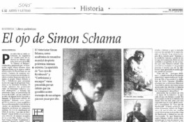 El ojo de Simon Schama