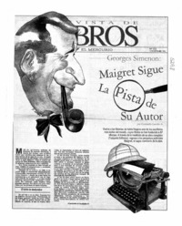 Georges Simenon, Maigret sigue la pista de su autor