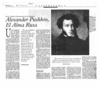 Alexander Pushkin, el alma rusa