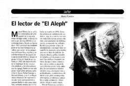 El lector de "El Aleph"