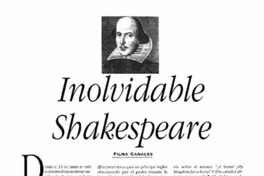 Inolvidable Shakespeare