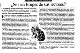 Se reía Borges de sus lectores?