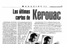 Las últimas cartas de Kerouac.