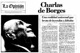Charlas de Borges