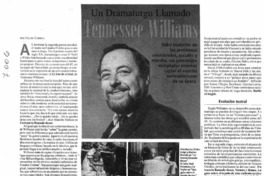 Un Dramaturgo llamado Tennessee Williams