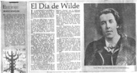 Oscar Wilde, el hombre y la máscara