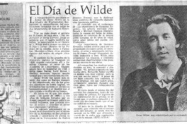 Oscar Wilde, el hombre y la máscara