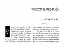Walcott, el afrosajón