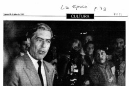 ¿Vargas Llosa sufre de paranoia?.