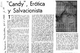 Candy", erótica y salvacionista