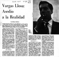 Vargas Llosa: asedio a la realidad