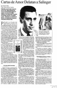 Cartas de amor delatan a Salinger