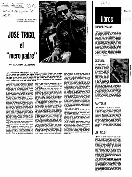 José Trigo, el "mero padre"