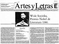 Wole Soyinka, Premio Nobel de Literatura 1986