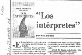 "Los intérpretes"
