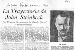 la Trayectoria de John Steinbeck Del cuento picaresco a la novela social