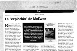 La "Expiación" de McEwan