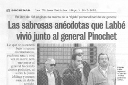 Las sabrosas anécdotas que Labbé vivió junto al general Pinochet