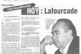Hoy: Lafourcade [entrevista]