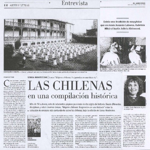 Las chilenas en una compilación histórica (entrevista)