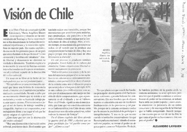Visión de Chile [entrevista]