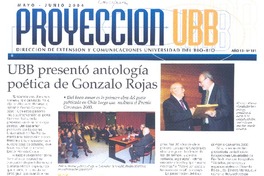 UBB presentó antología poética de Gonzalo Rojas