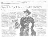 Sheriff de Quillota revive a los cowboys