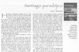 Santiago paradójico
